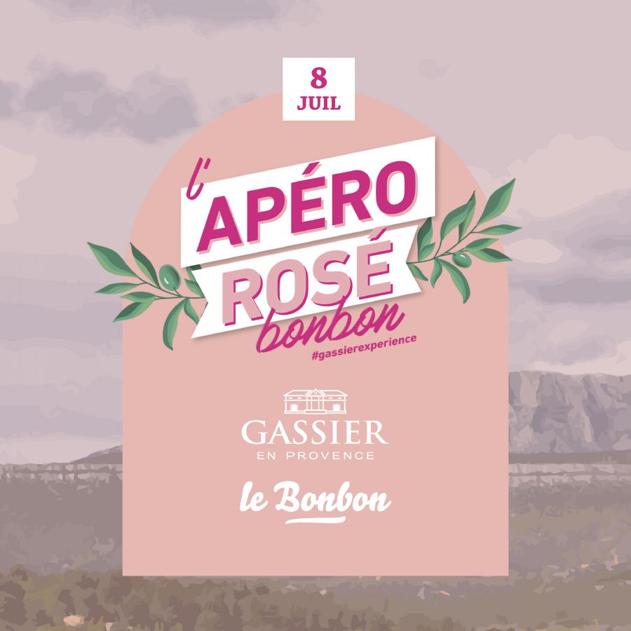 L'apéro rosé Bonbon