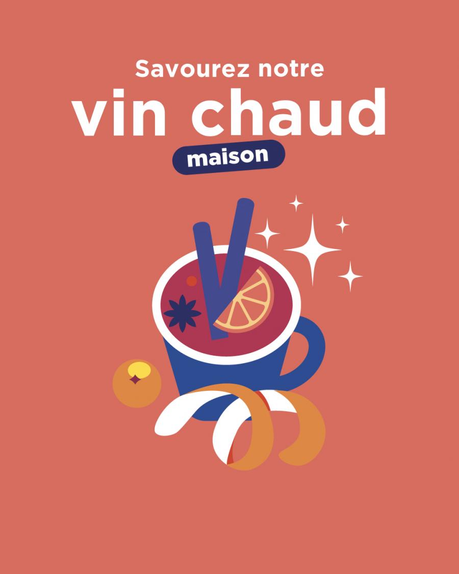 Nouveau : venez découvrir notre vin chaud maison au Canon du Vieux-Port